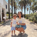 Mommy and Me Matching Shirts | I'd Rather Be Here with My Mini | I'd Rather Be Here with My Mama | Mom and Daughter Matching Tee