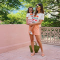 Mommy and Me Matching Shirts | Luckiest Mama Luckiest Mini | Mom and Daughter Matching Tees | Summer Vacation Outfit | Travel Matching Shirt