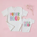 Motherhood Childhood Matching Shirts | Mommy and Me Matching Tees | Mom and Daughter Matching Outfit | Mama Mini Shirt | Family Photo Outfit