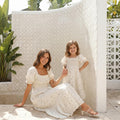 100% Cotton Mommy and Me Matching Dresses | Cotton Dresses | Mom and Daughter Matching Outfits | Family Photoshoot Dresses | Church Dress