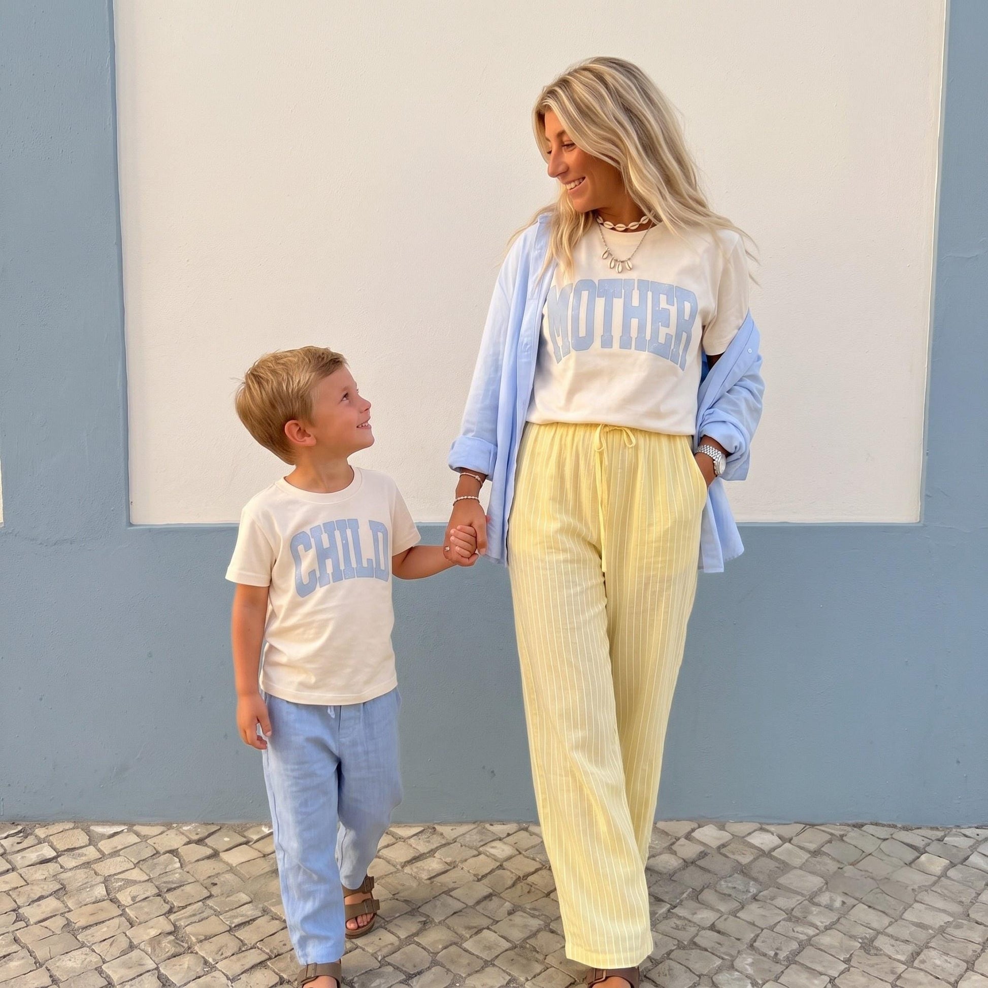 Mom and Son Matching Shirts | Mommy and Me Matching Shirts | Mother Child Matching Tees | Boy Mom Matching Outfit | Natural Graphic Shirt