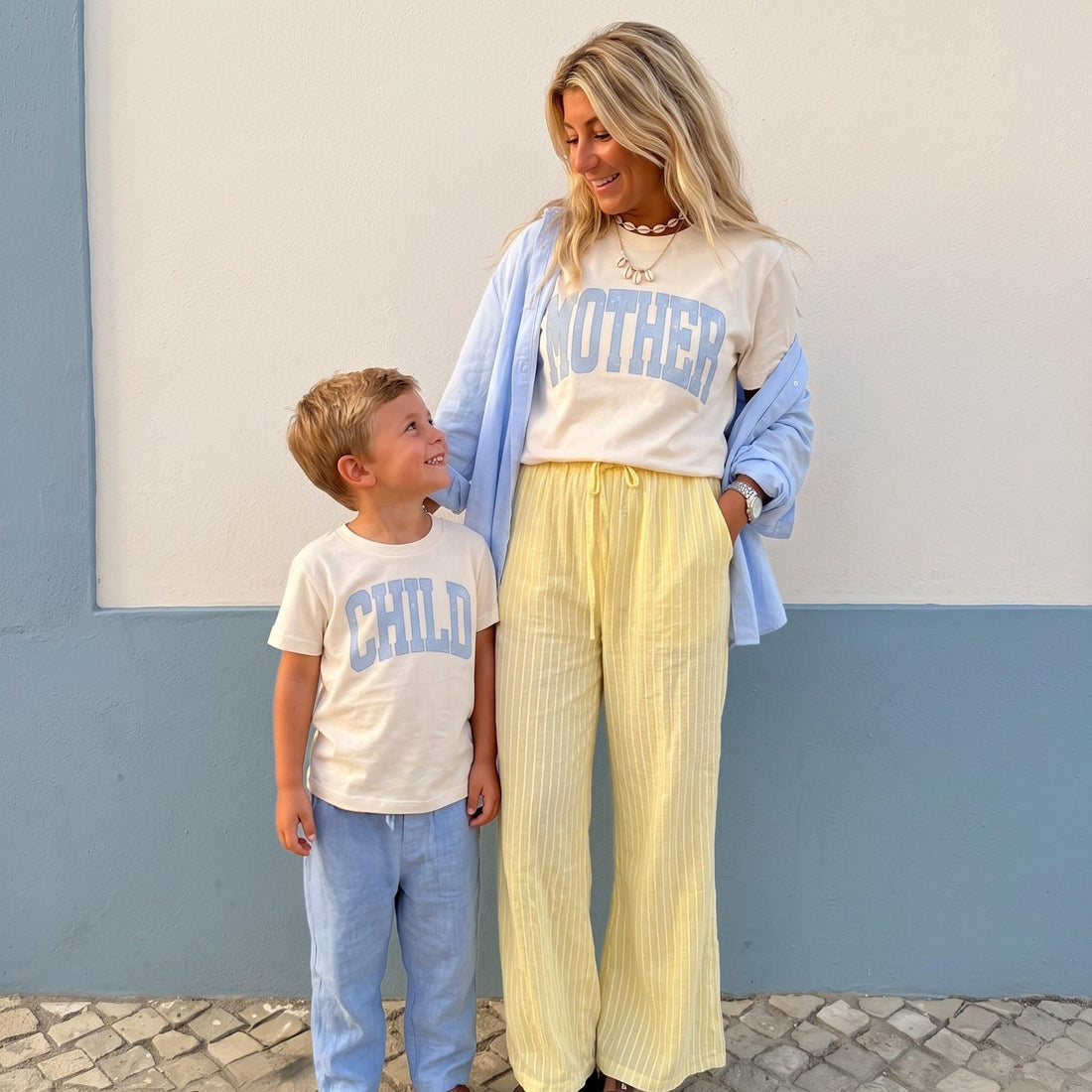 Mom and Son Matching Shirts | Mommy and Me Matching Shirts | Mother Child Matching Tees | Boy Mom Matching Outfit | Natural Graphic Shirt
