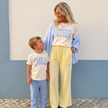 Mom and Son Matching Shirts | Mommy and Me Matching Shirts | Mother Child Matching Tees | Boy Mom Matching Outfit | Natural Graphic Shirt