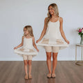 COPY Mommy and Me Matching Dresses | Mom and Daughter Matching Dresses with Built-In Shorts | Summer Family Photo Dresses |Comfy Everyday