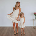 COPY Mommy and Me Matching Dresses | Mom and Daughter Matching Dresses with Built-In Shorts | Summer Family Photo Dresses |Comfy Everyday