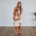 COPY Mommy and Me Matching Dresses | Mom and Daughter Matching Dresses with Built-In Shorts | Summer Family Photo Dresses |Comfy Everyday