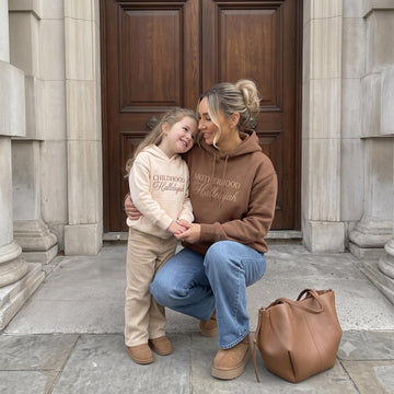 Mommy and Me Hoodies | Motherhood Hallelujah Childhood Hallelujah | Mom and Daughter Sweatshirts | Matching Family Fall Outfits |Cozy Hoodie