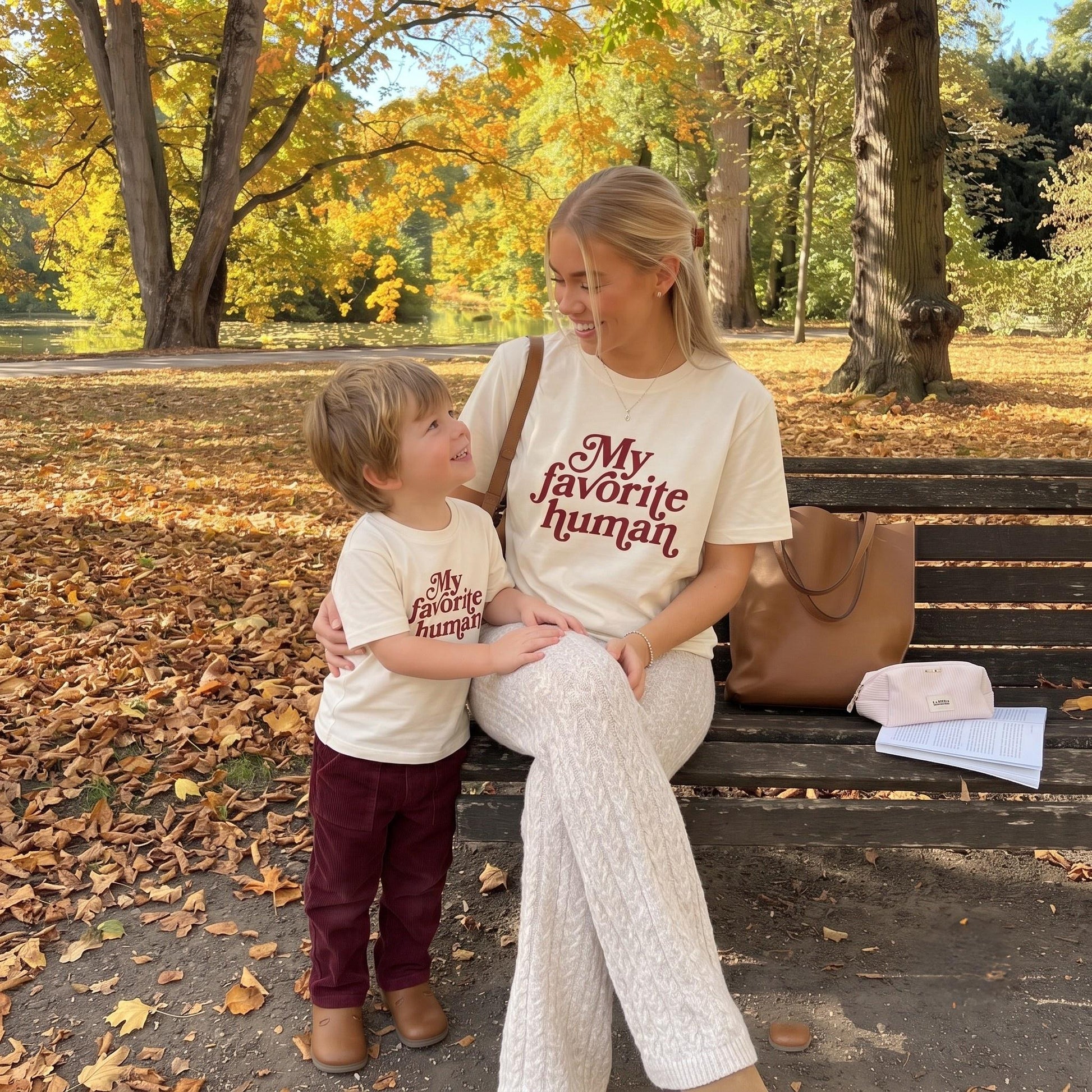 My Favorite Human Matching Shirts | Mommy and Me Matching Tees | Meaningful Matching Shirts | Mom and Child Outfit | Family Gift | Coordinat