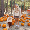 Pumpkin Patch Crew Sweatshirts | Matching Family Fall Sweatshirts | Beige Fall Hoodie | Pumpkin Patch Outfit | Cozy Autumn Family sweater