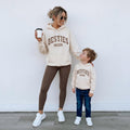 Mommy and Me Matching Hoodies | Besties Forever Sweatshirts | Mom and Kid Matching Outfit | Neutral Fall Hoodies | Mama Mini Sweatshirts