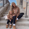 Mommy and Me Matching Hoodies | Besties Forever Sweatshirts | Mom and Kid Matching Outfit | Neutral Fall Hoodies | Mama Mini Sweatshirts