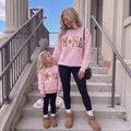 Mommy and Me Sweatshirts, mama and mini trendy sweatshirt, mother daughter matching outfits, edgy mom and girl fall shirt, matching outfit