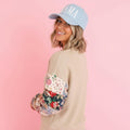 Mama Denim Hat | Embroidered Mom hat | Light Blue Mama Baseball Cap | Trendy Mom Hat | Vintage Washed Denim Casual Mom hat | Gift for mom