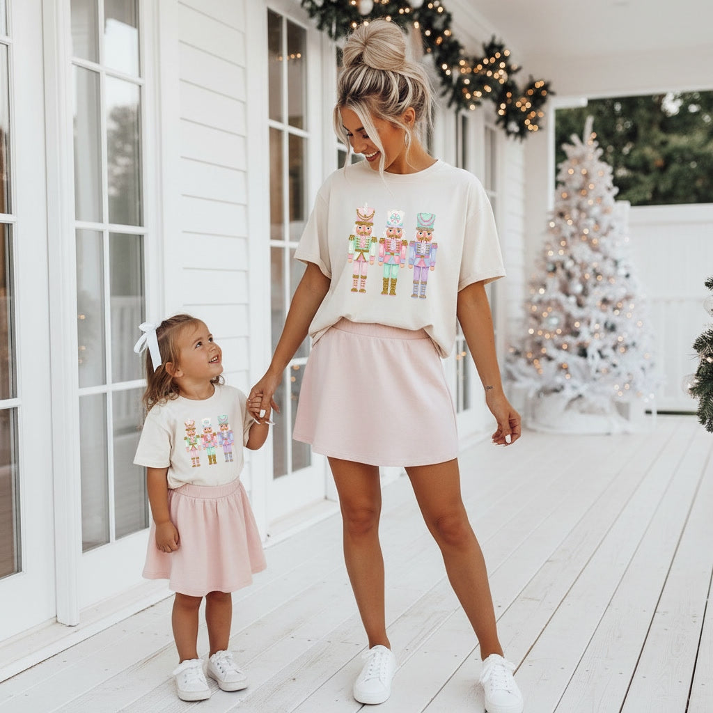 Mommy and Me Nutcracker Shirts | Cute Christmas Matching Tees | Holiday Family Outfits | Festive Nutcracker Ballet Shirts | Christmas Shirts
