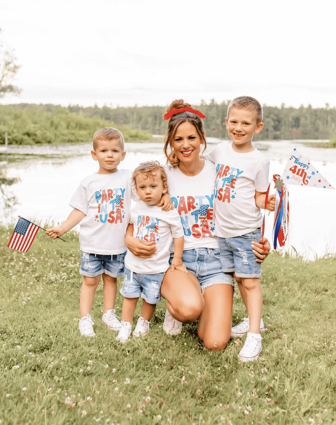 Matching family 4th of july outfits discount
