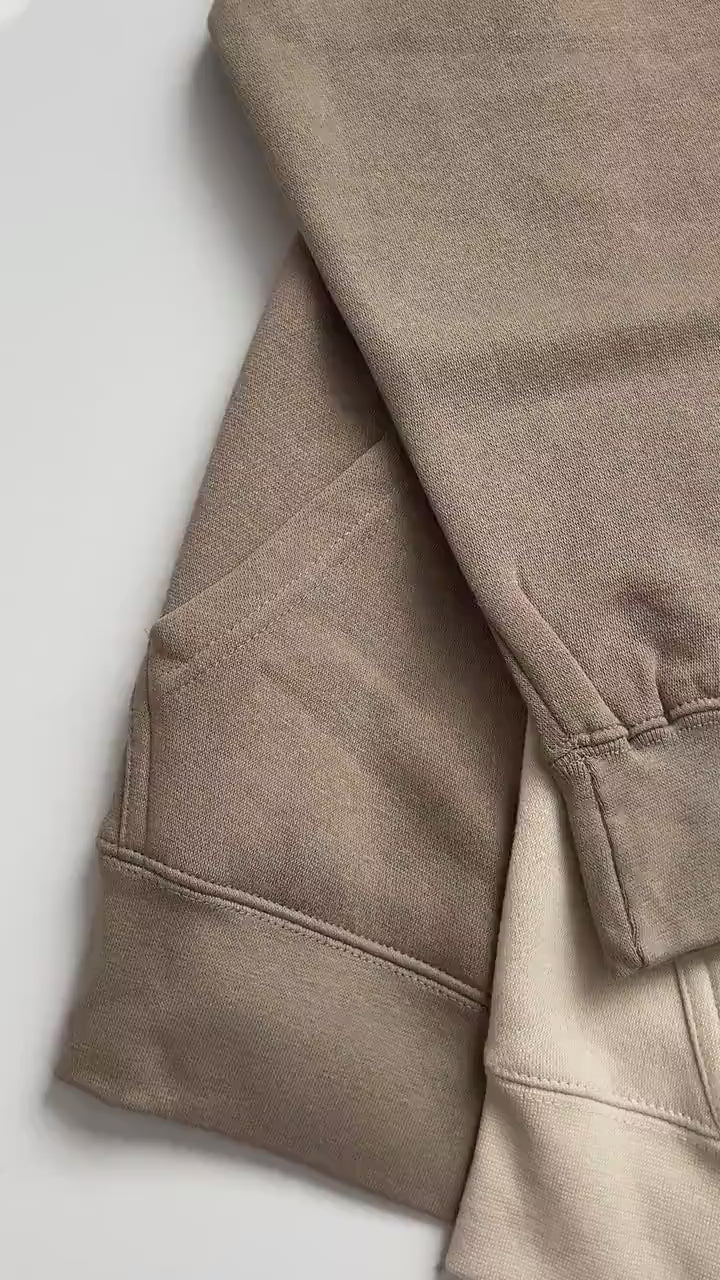 Upside Down Mother Father Sweatshirts | Funny Parent Matching Set | Neutral Mom Dad Crewnecks | Cozy Minimalist Family Sweaters |Parent Gift