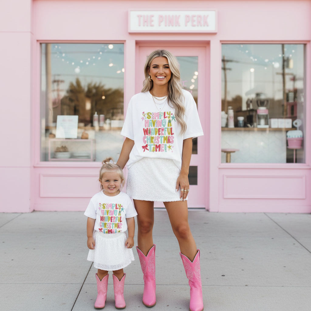 Christmas time | Mommy and Me Christmas Matching Shirts | Family Matching shirts for Christmas | Festive Holiday Outfit | Mom and Me Shirts