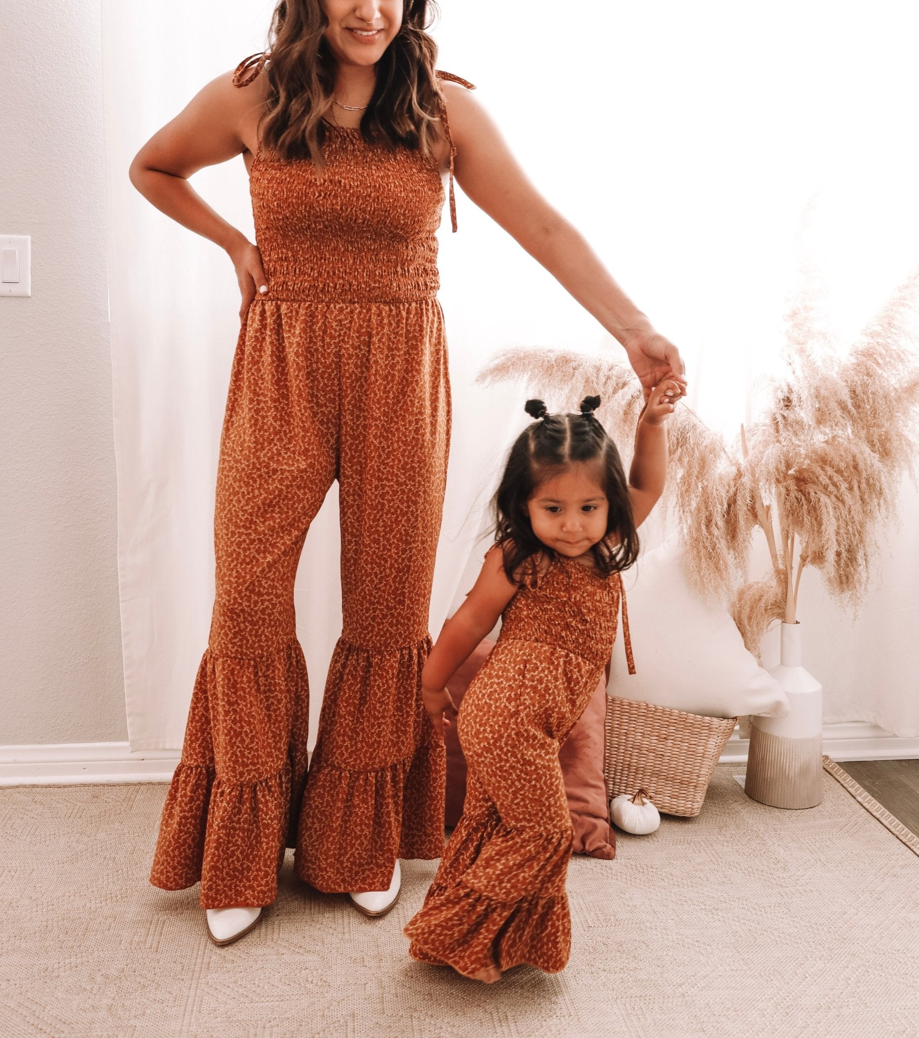 Matching mom cheap and daughter jumpsuits