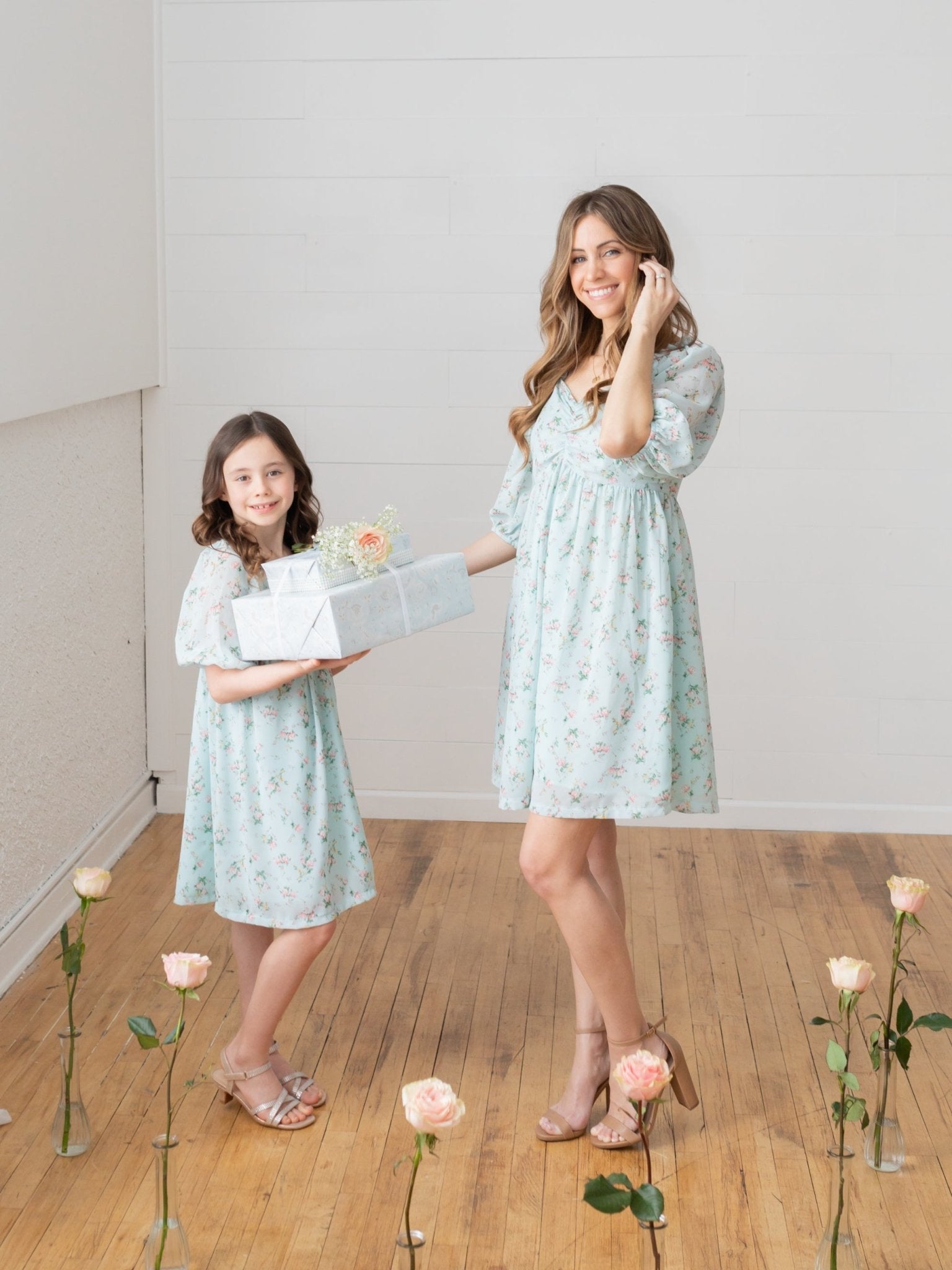 Azul Mommy & Me Matching Dresses - New Oufits Azul Mommy & Me Matching Dresses - New Oufits