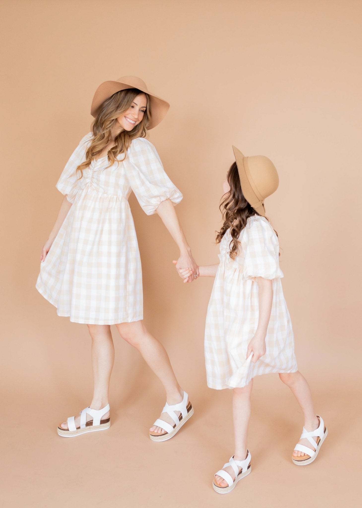 Mommy and me 2025 matching white dresses