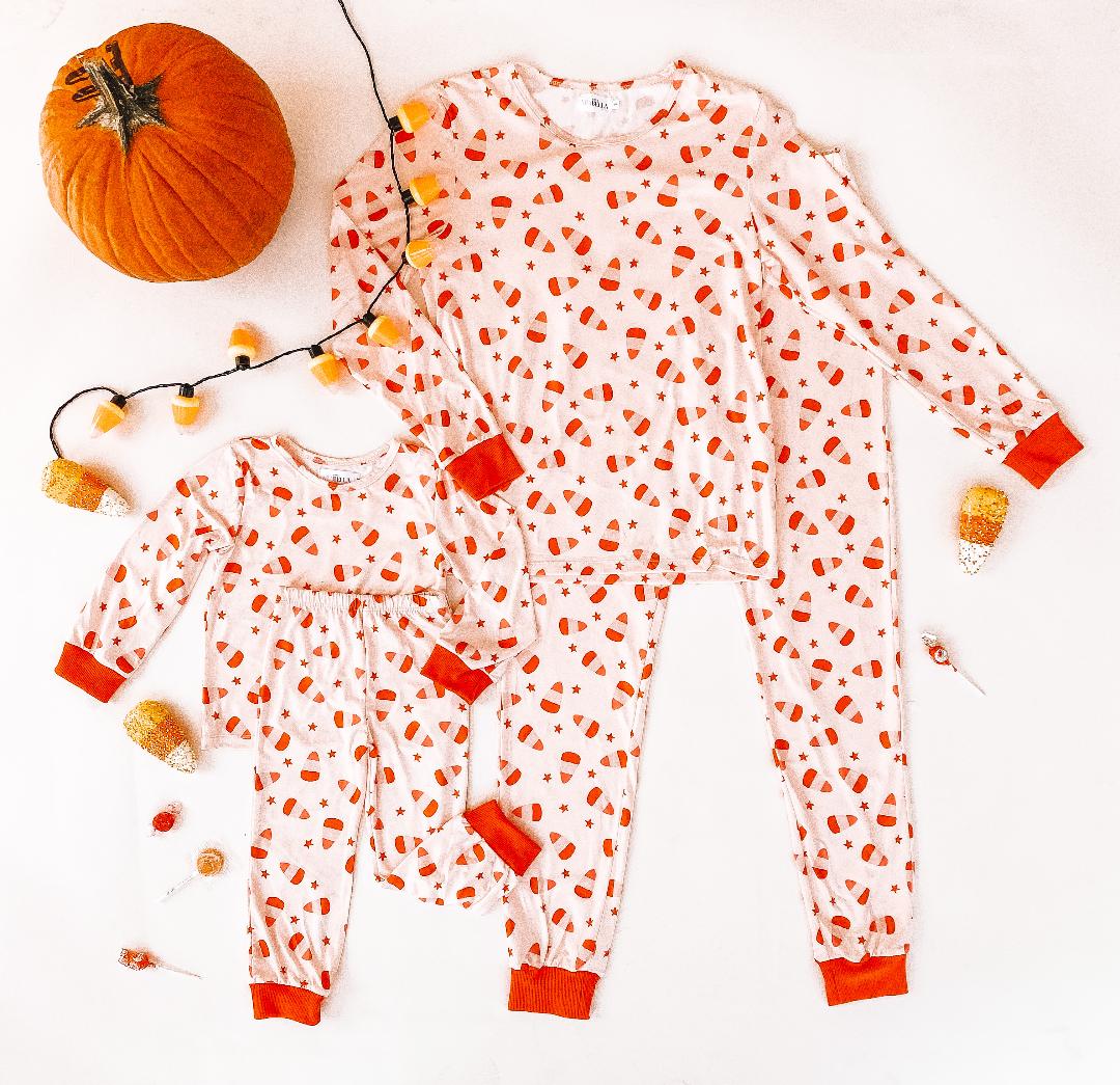 Mom and discount baby halloween pajamas