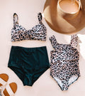 Catty Mommy and Me Swimsuits - LITTLE MIA BELLA