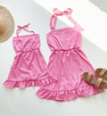 Cherry Pink Mommy and Me Dresses - LITTLE MIA BELLA