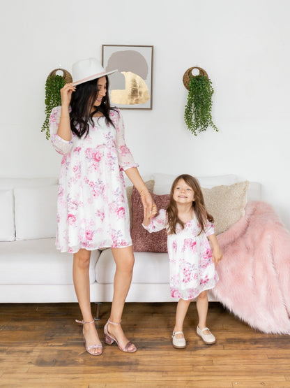 Elza's Mommy & Me Matching Dresses - LITTLE MIA BELLA