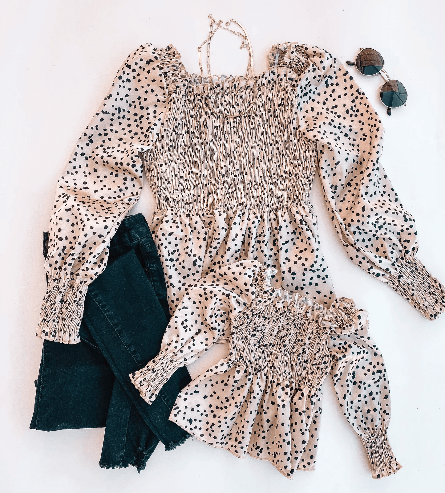 Feelin' Like A Queen Matching Tops - LITTLE MIA BELLA