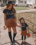 Hey There Pumpkin Matching Shirts - LITTLE MIA BELLA