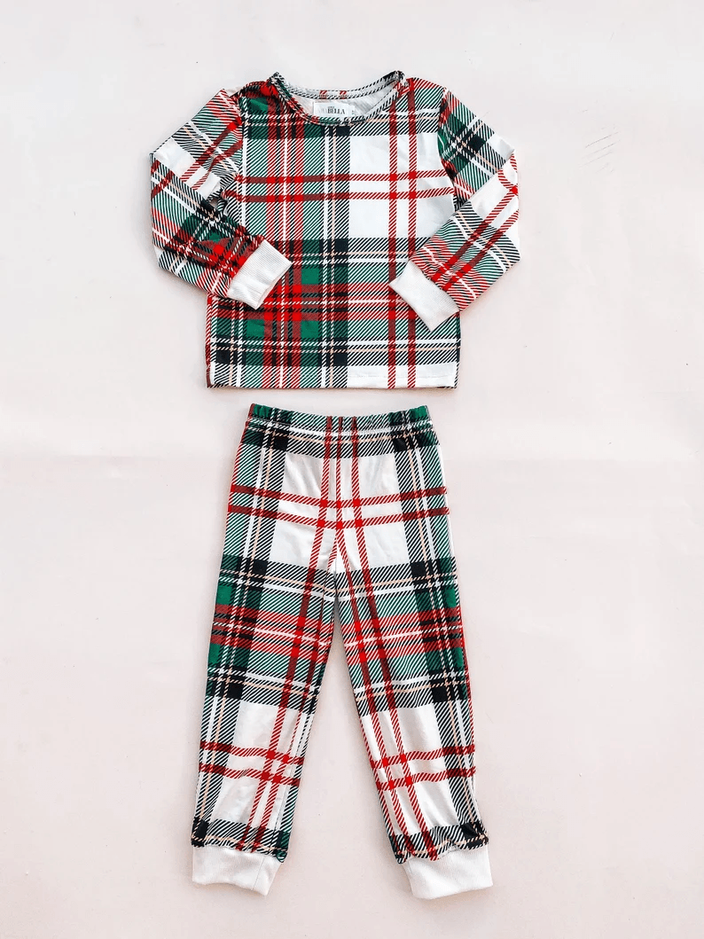 Holiday Family Matching Pajamas - LITTLE MIA BELLA