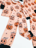 Jack-O' Lantern Matching Pajamas - LITTLE MIA BELLA