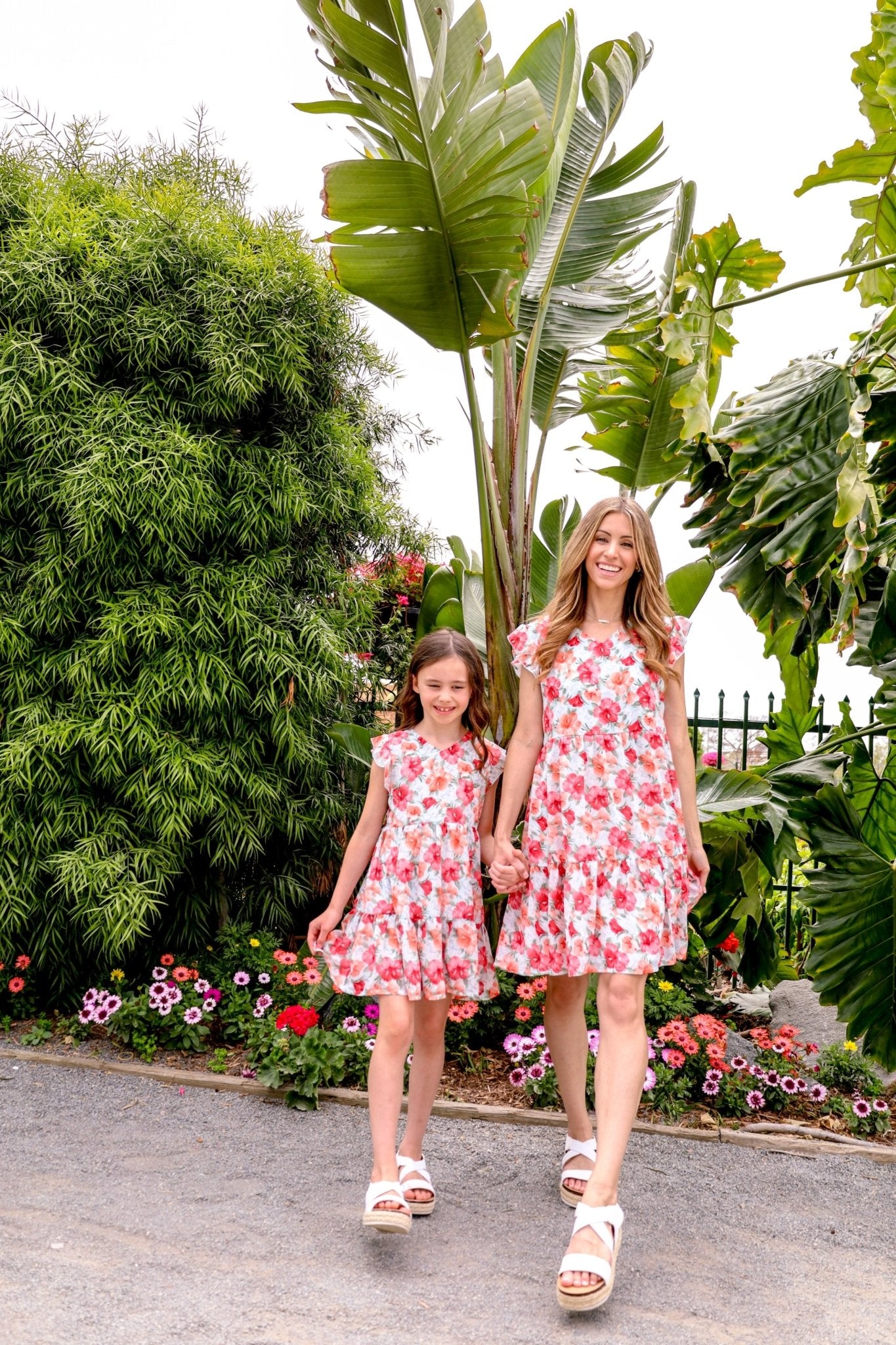 Jazmin Hawaiian Mommy and Me Matching Dresses Jazmin Hawaiian Mommy and Me Matching Dresses