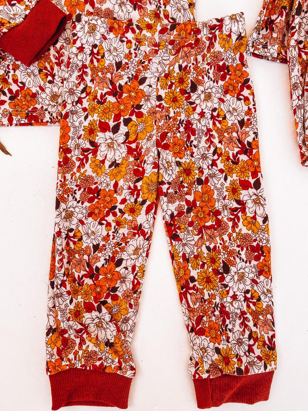 Madeline Fall Matching Pajamas - LITTLE MIA BELLA