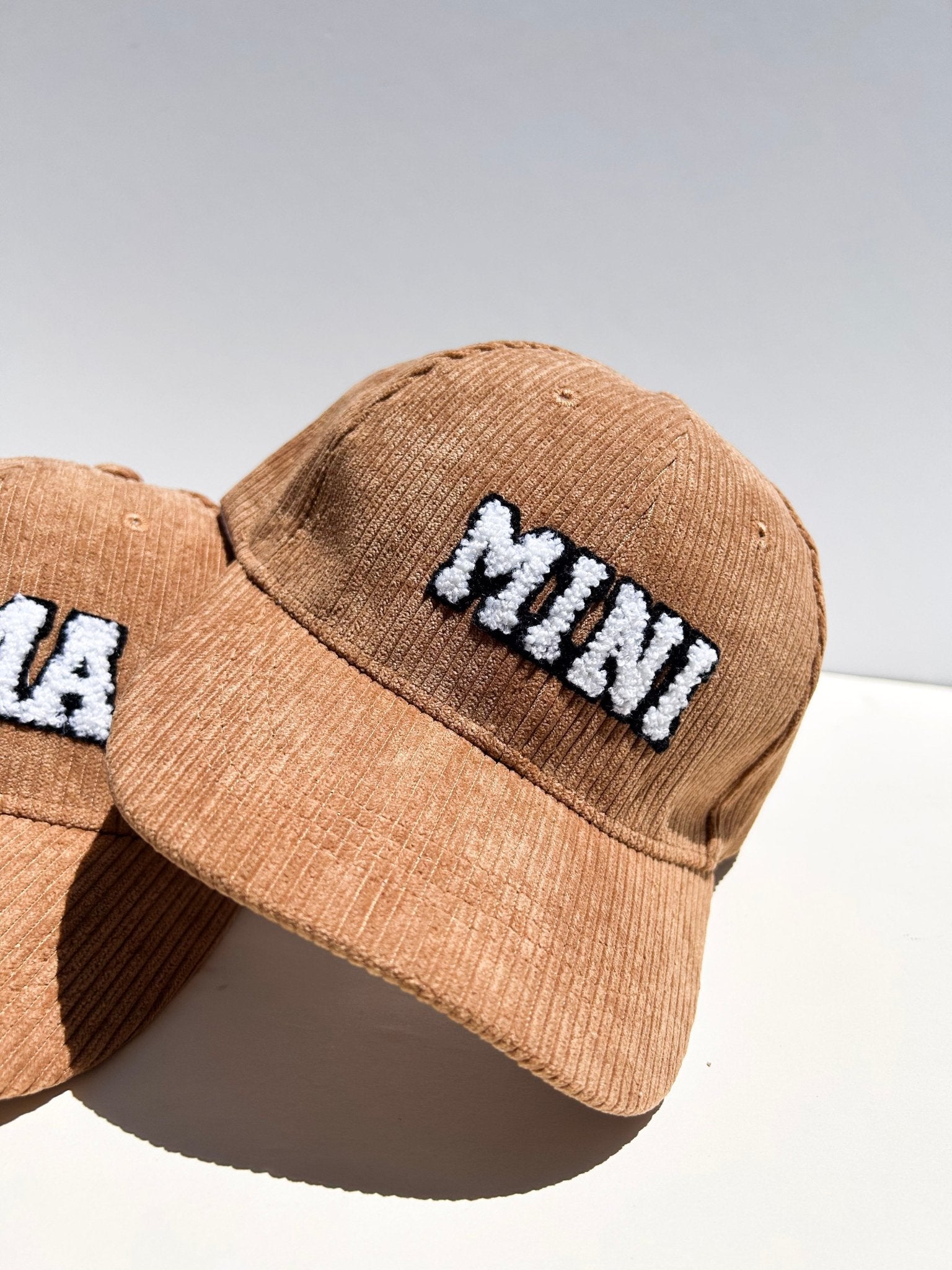 Mama Mini Brown Matching Hats Family Accessory