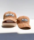 Mama & Mini Brown Matching Hats - LITTLE MIA BELLA