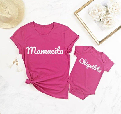 Mamacita & Chiquitita Matching Tees - LITTLE MIA BELLA
