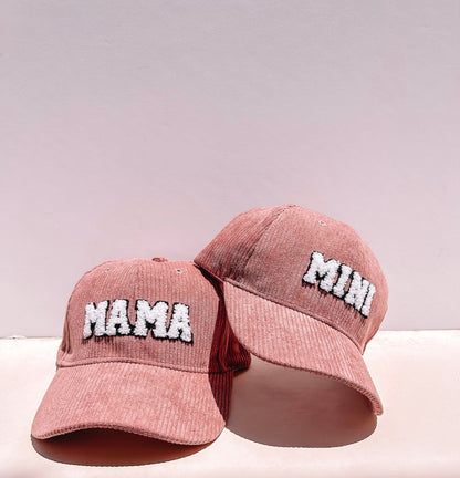 Mauve Pink Mama & Mini Matching Hats - LITTLE MIA BELLA