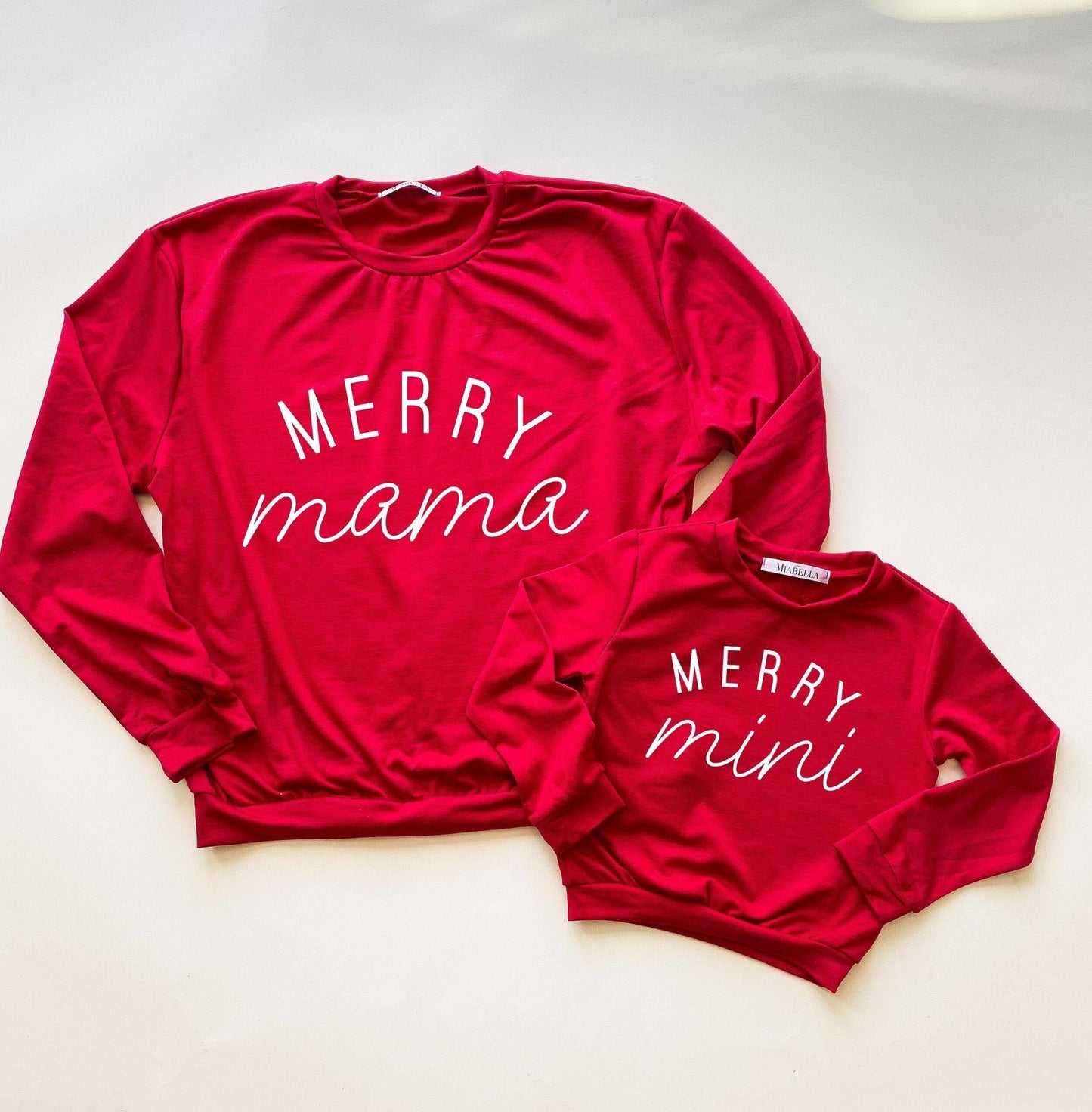 Merry Mama + Mini Matching Sweaters - LITTLE MIA BELLA