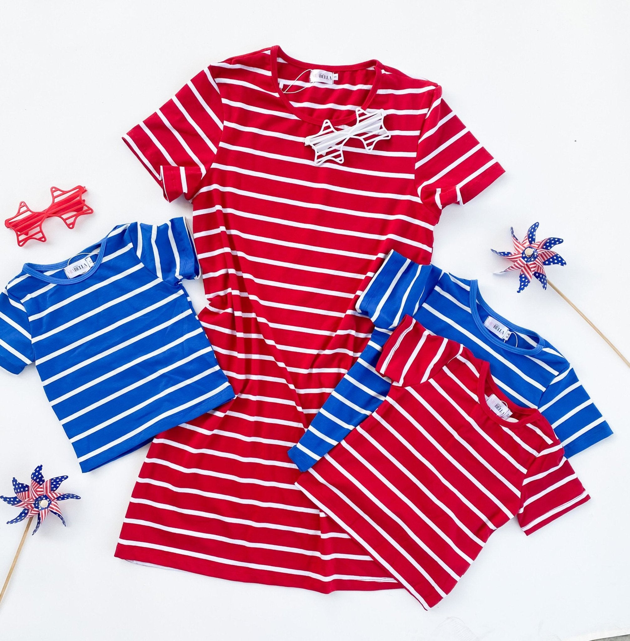 Red white and sale blue baby clothes