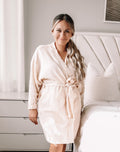 Mommy and Me Robe + Swaddle - LITTLE MIA BELLA