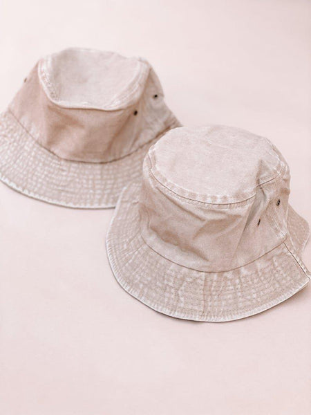 2 for 1 Mommy & Me bucket hats Matching Mommy and Baby Hats, Mama and Mini Hat Set, Yellow  main image 2