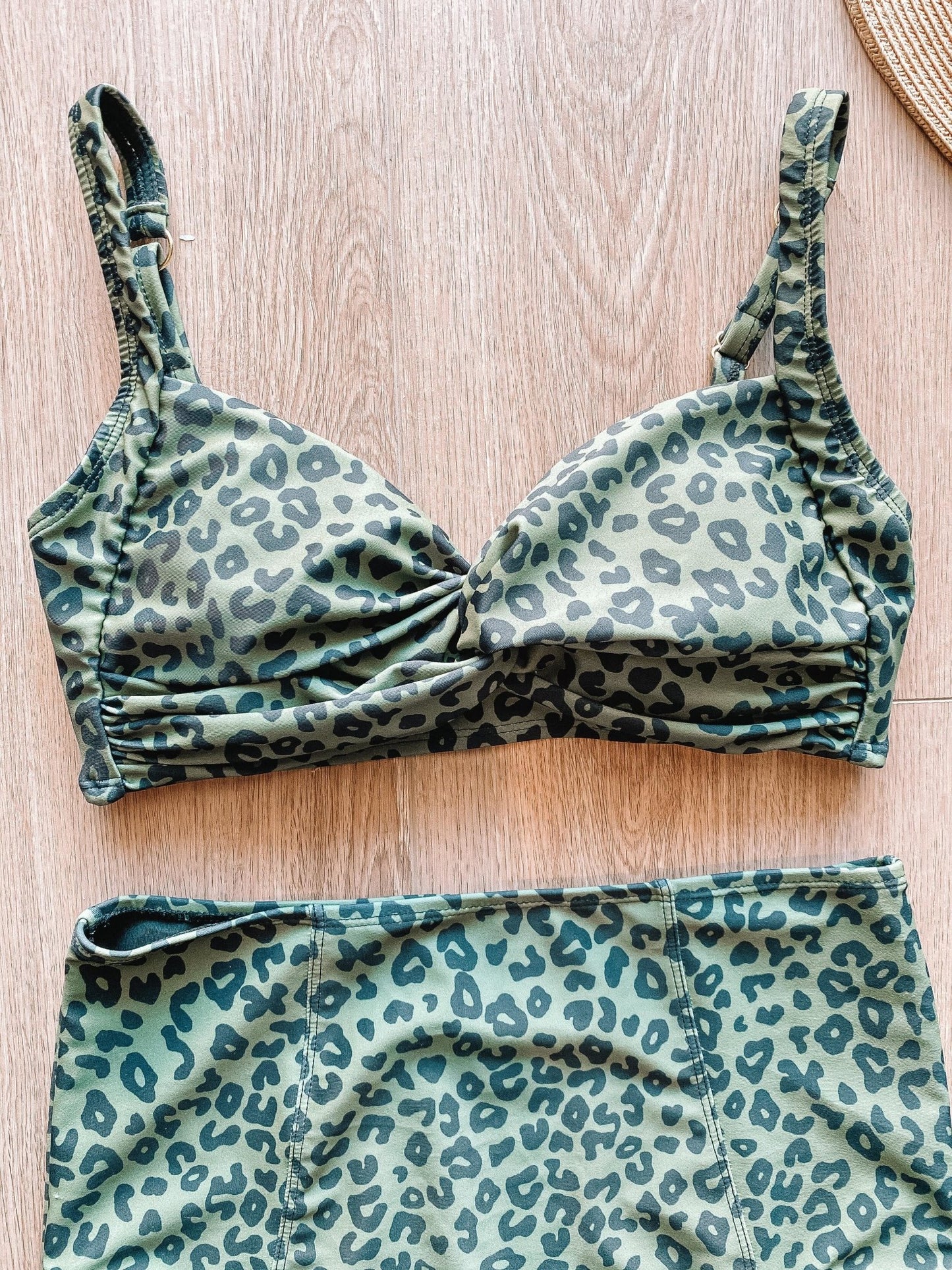Olivia's Leopard Mommy and Me Bikini - LITTLE MIA BELLA