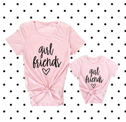 Pink Girlfriends Matching Shirt - LITTLE MIA BELLA