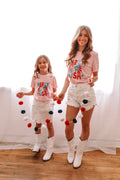 Pink Party in the USA Matching Shirts - LITTLE MIA BELLA