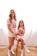 Pink Party in the USA Matching Shirts - LITTLE MIA BELLA