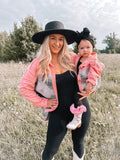 Pink Sedona Mommy and Me Shackets - LITTLE MIA BELLA