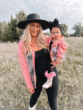 Pink Sedona Mommy and Me Shackets - LITTLE MIA BELLA