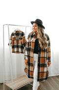 Plaid Shacket Coat Mommy and Me - LITTLE MIA BELLA