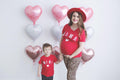 Red Mama Mini Matching Shirts - LITTLE MIA BELLA